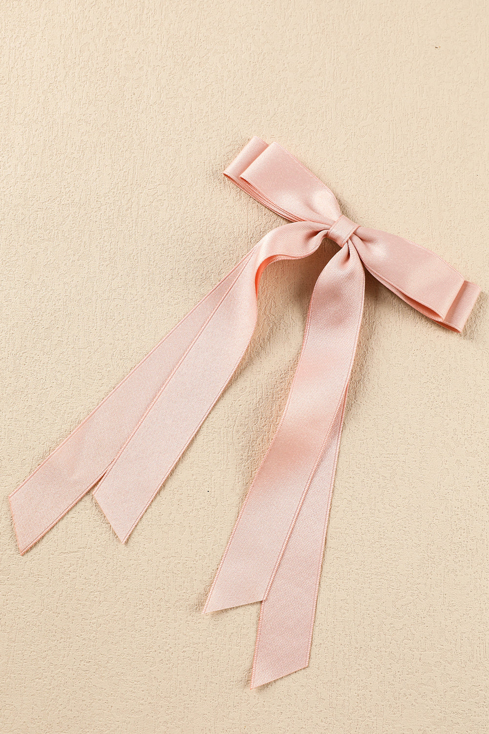 Black Elegant Terylene Double Bow Hair Clip