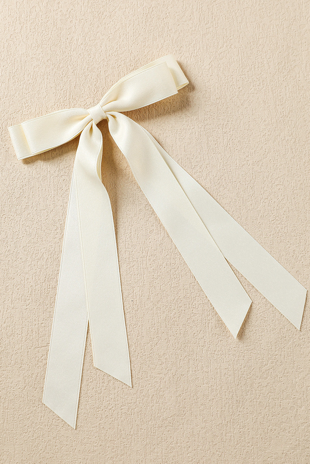 Black Elegant Terylene Double Bow Hair Clip