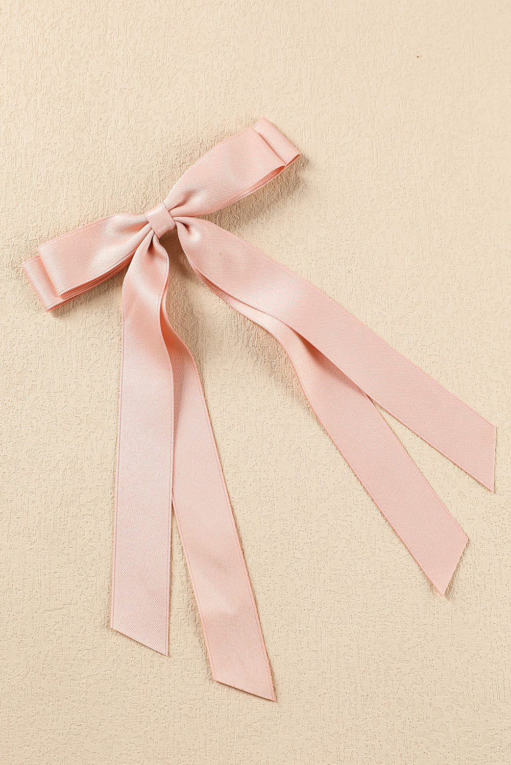 Black Elegant Terylene Double Bow Hair Clip