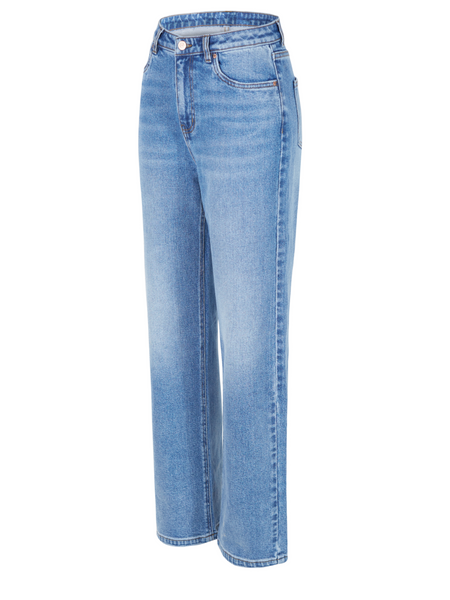 "Alex" Non-Stretch Boyfriend Jeans, High waist, Relaxed fit