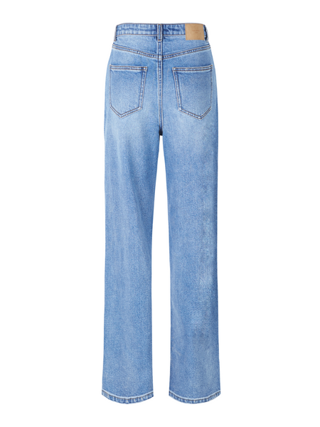 "Alex" Non-Stretch Boyfriend Jeans, High waist, Relaxed fit
