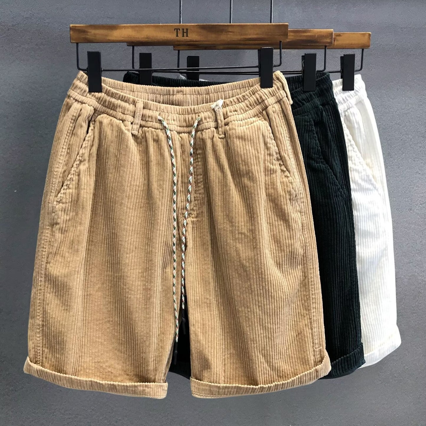 All-matching Work Clothes Shorts Men's Plus Size Loose Fashion Brand Outer Wear Casual Fifth Pants