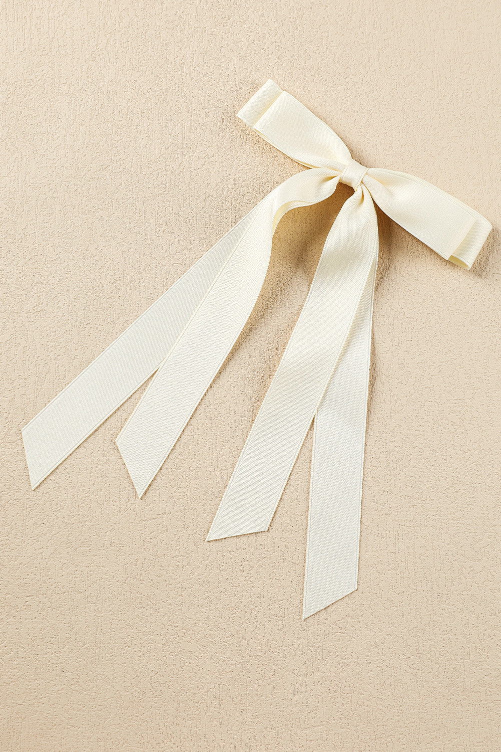 Black Elegant Terylene Double Bow Hair Clip