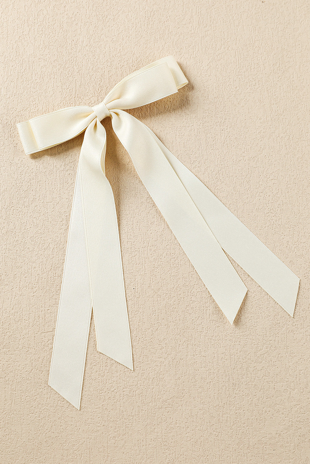 Black Elegant Terylene Double Bow Hair Clip