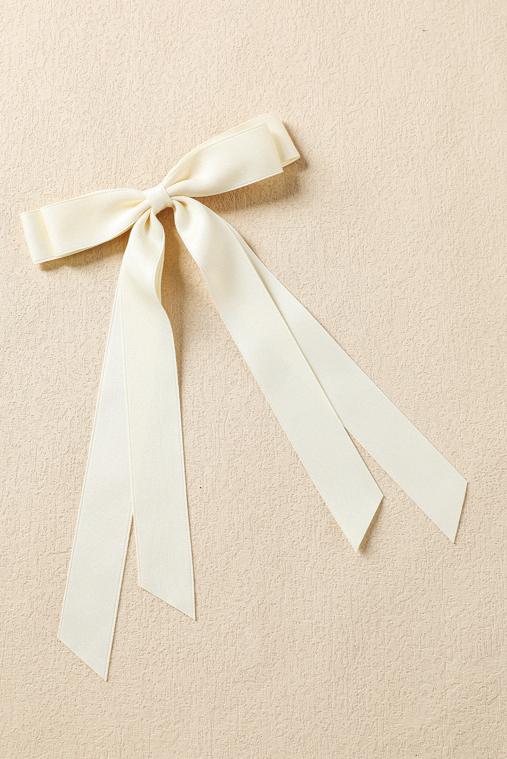 Black Elegant Terylene Double Bow Hair Clip