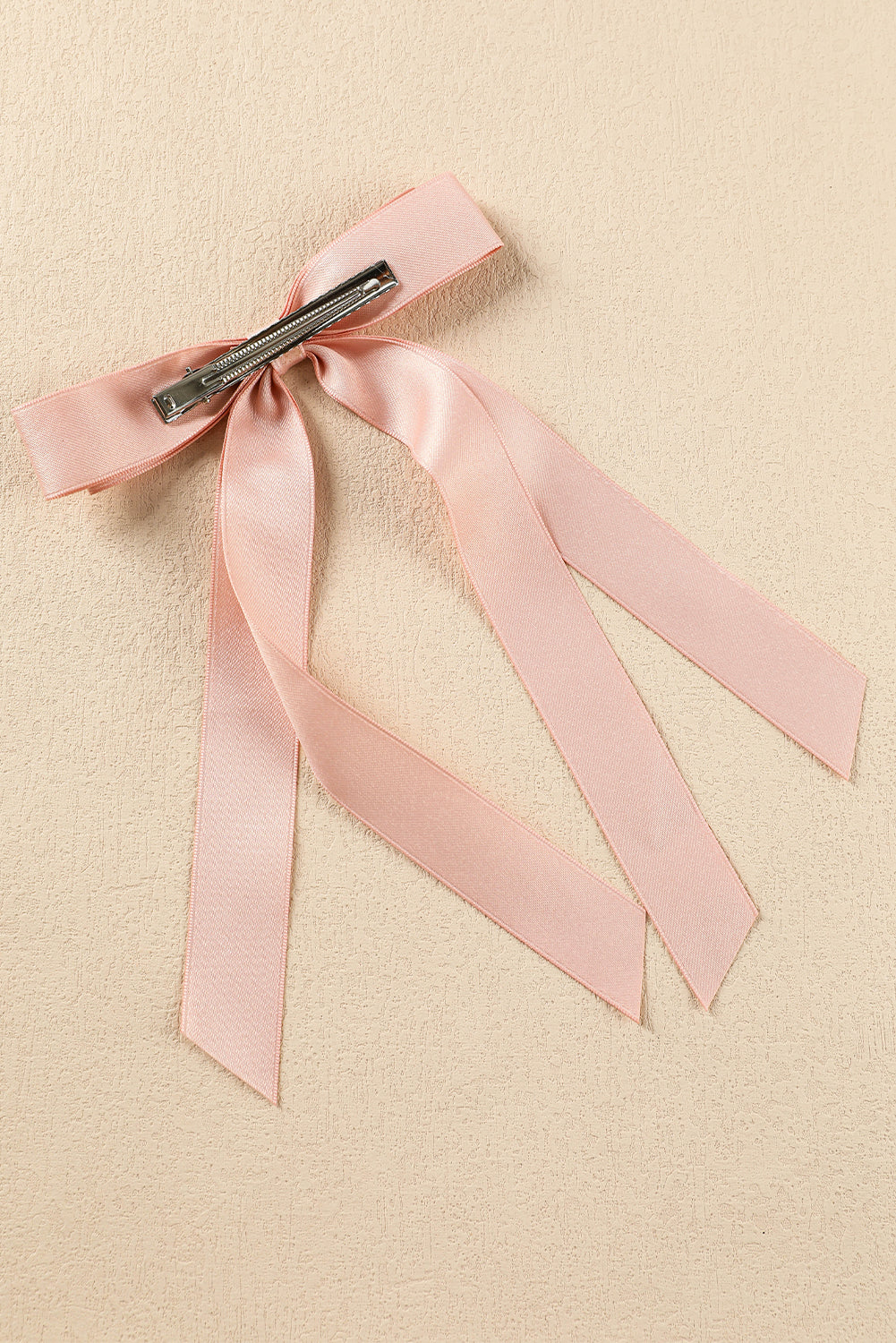Black Elegant Terylene Double Bow Hair Clip