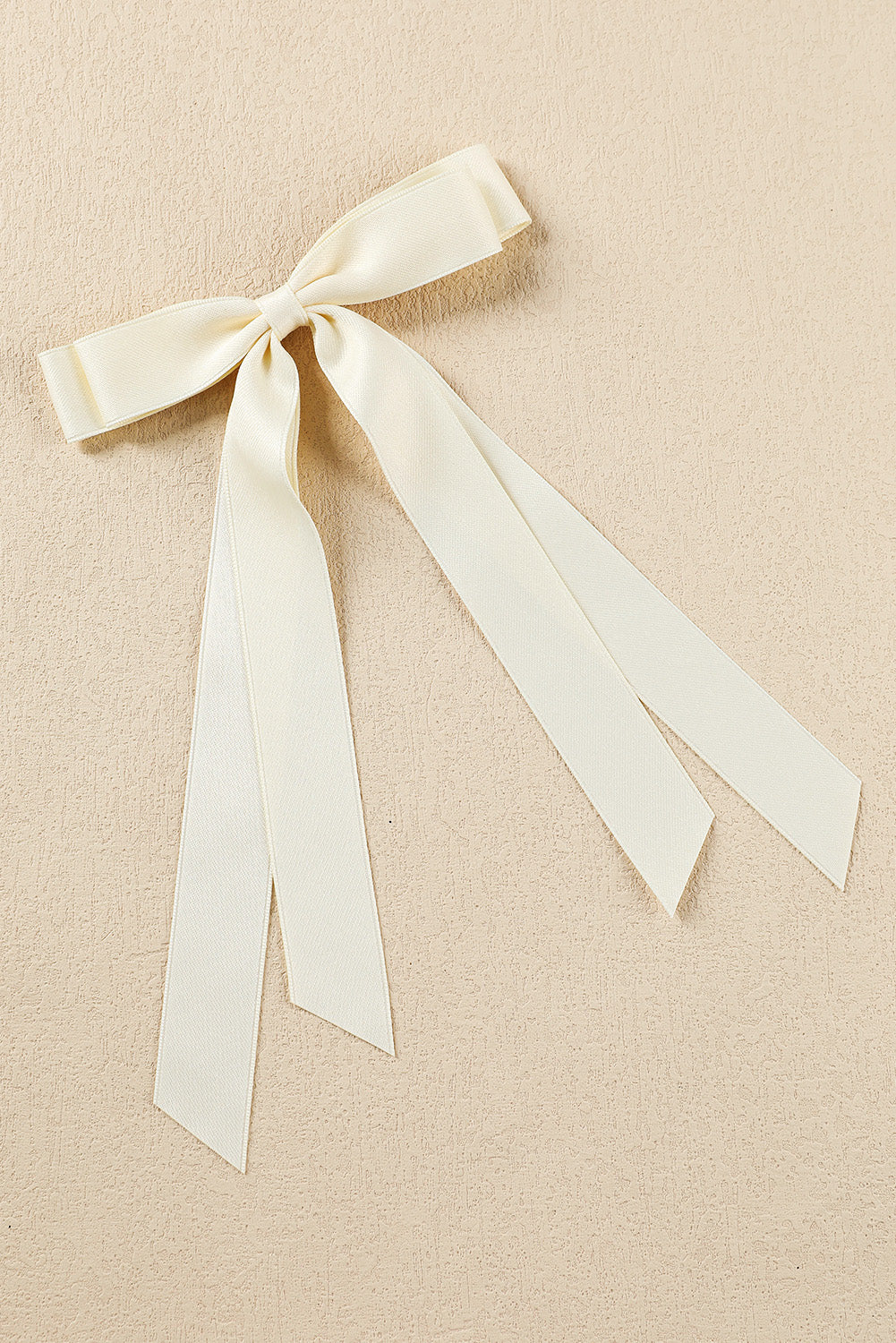 Black Elegant Terylene Double Bow Hair Clip