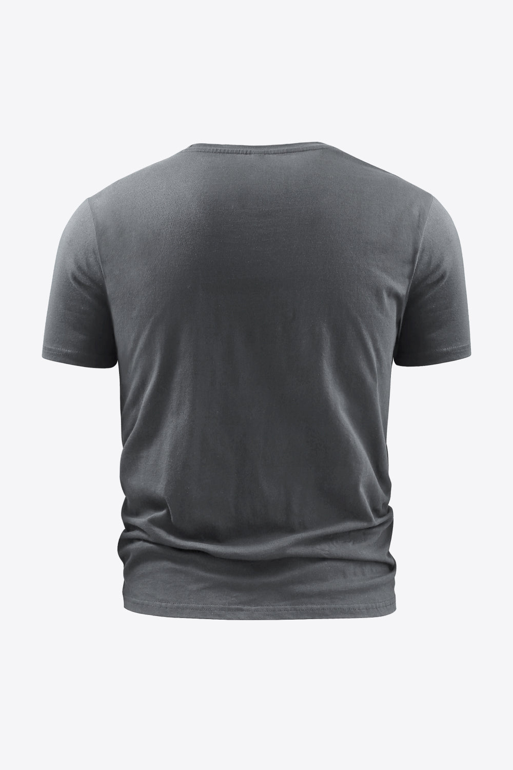 Slogan Graphic Round Neck Tee