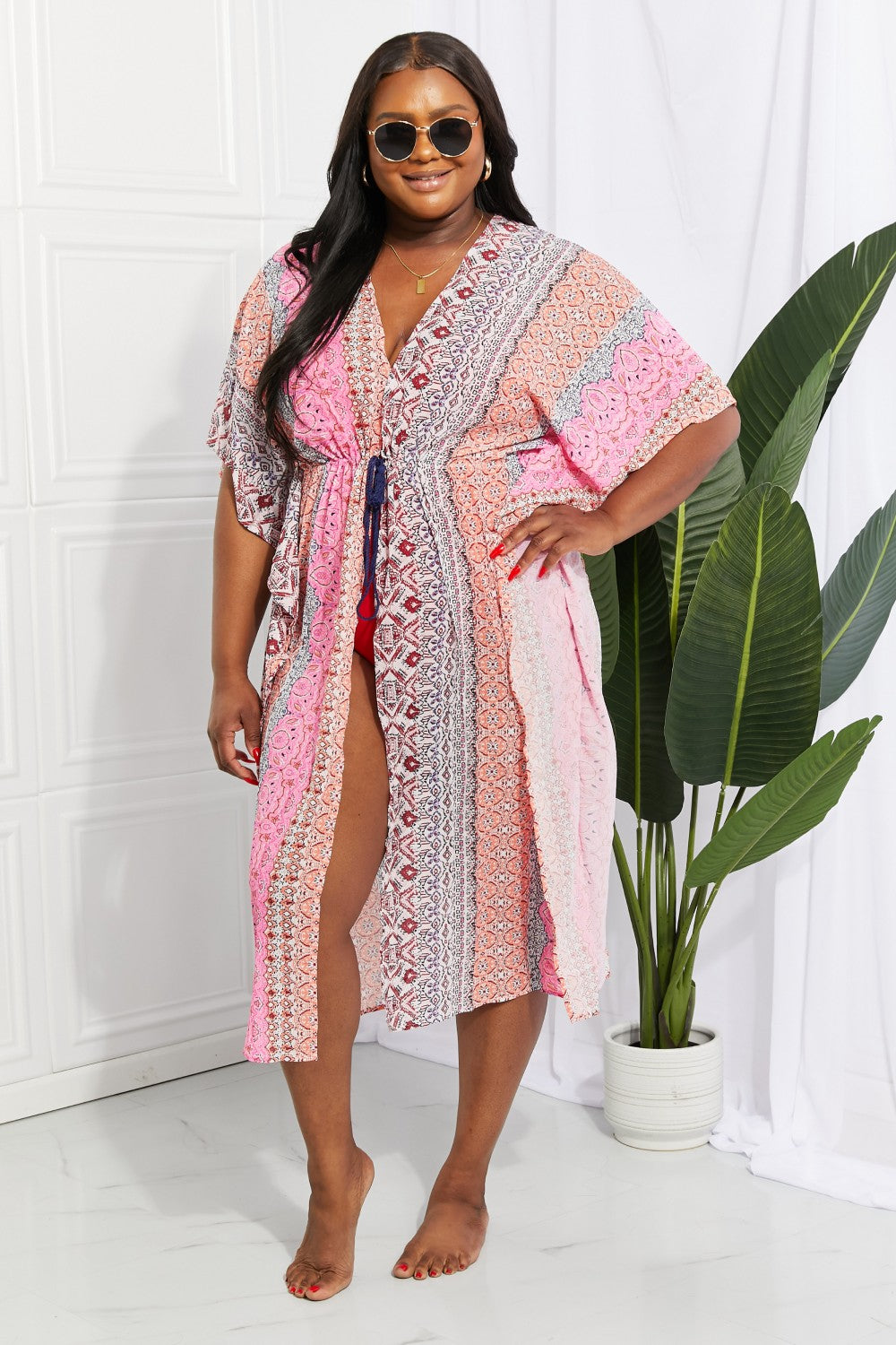 Bohemian Tassel Tie Cover Up