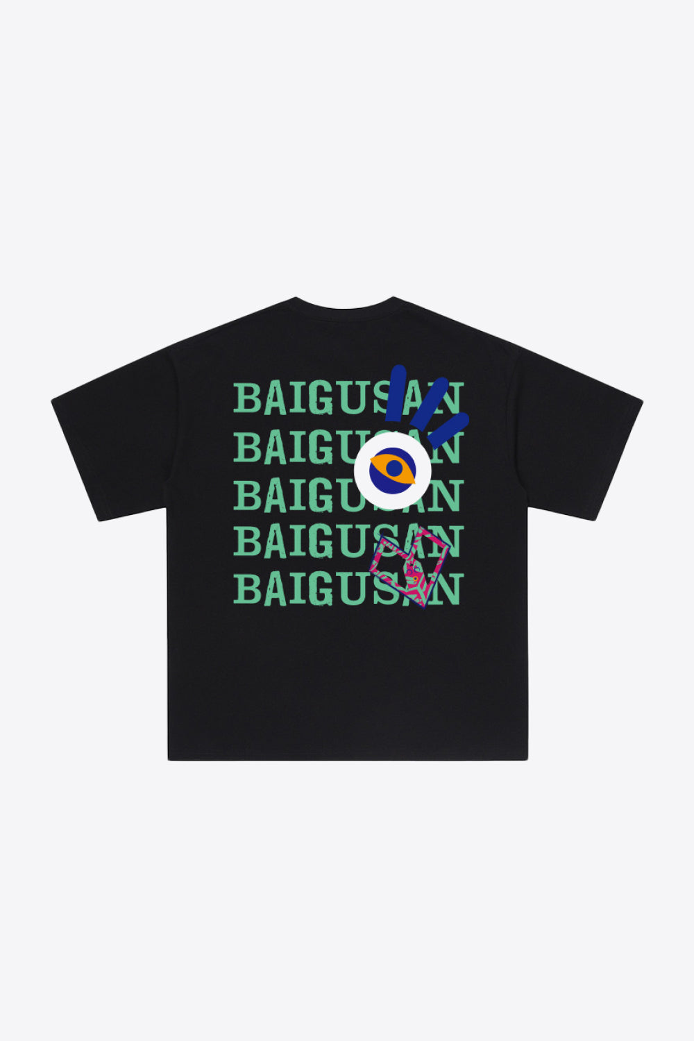 Graphic Round Neck Short Sleeve Cotton Tee