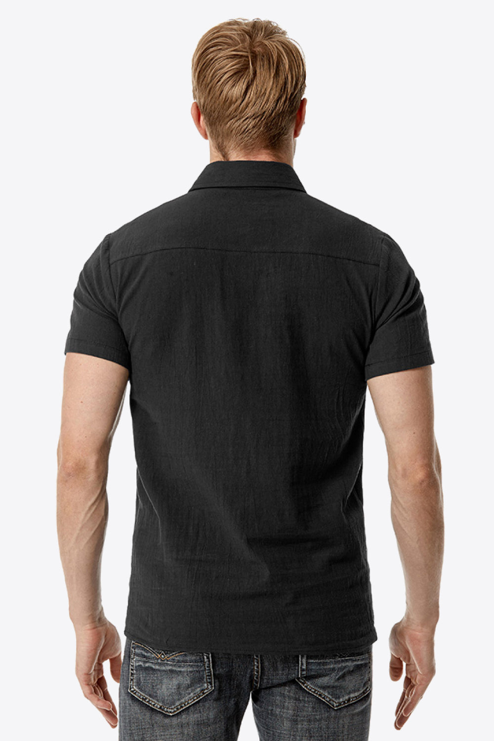 Short Sleeve Polo Shirt with Pocket