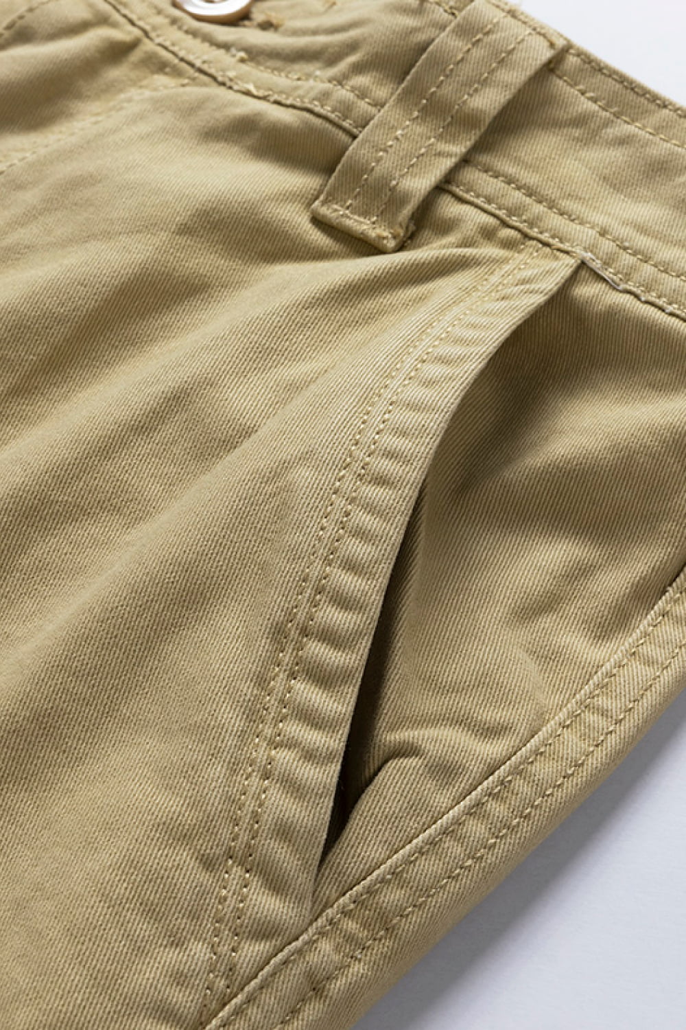 Belted Cargo Shorts