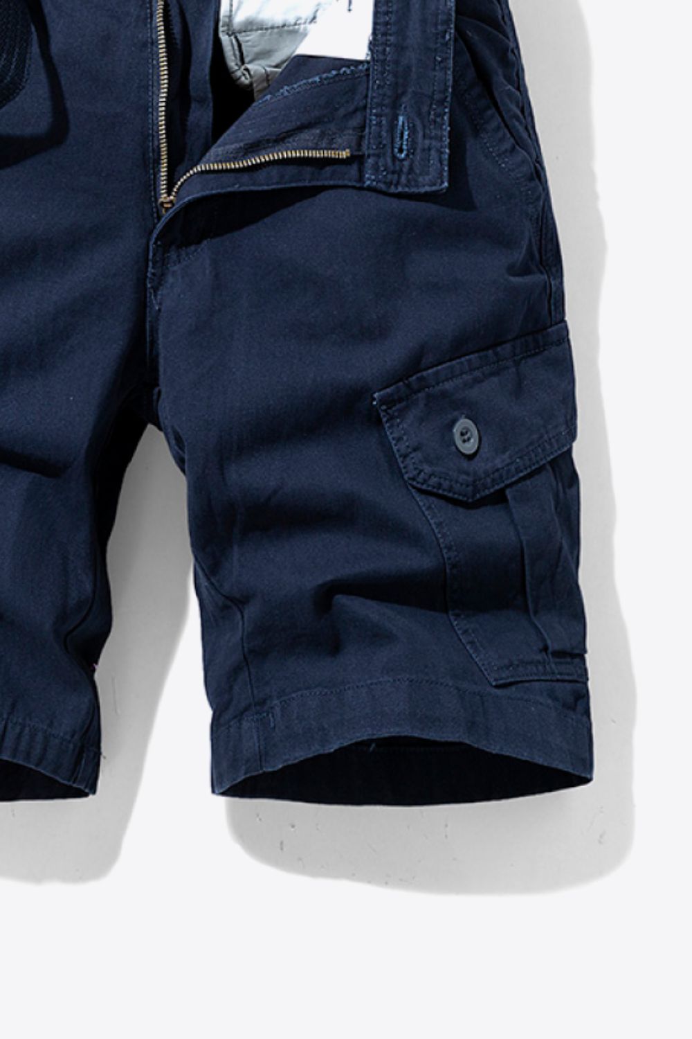 Belted Cargo Shorts