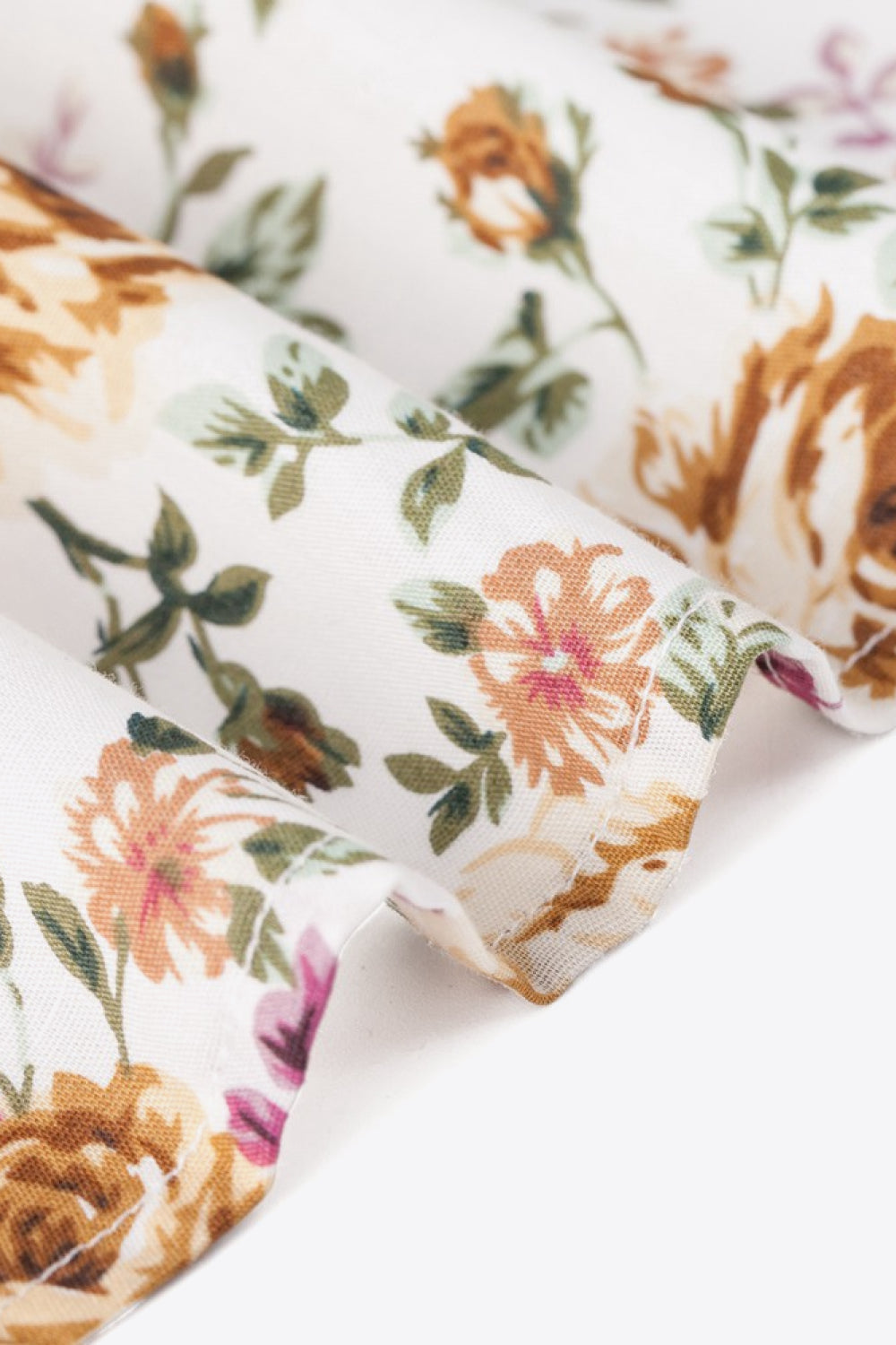 Tropical Pattern Button-Down Vacation Shirt