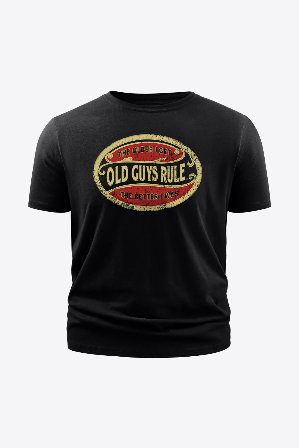 Letter Graphic Cotton Tee Shirt