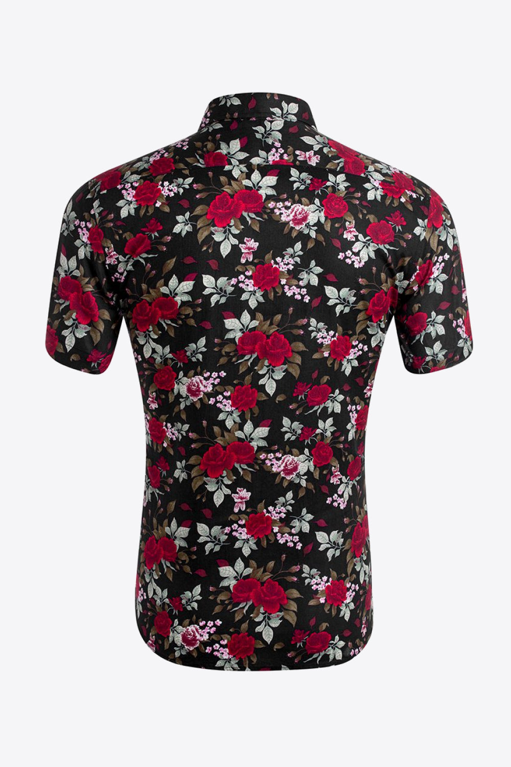 Vacation Style Floral Beach Shirt