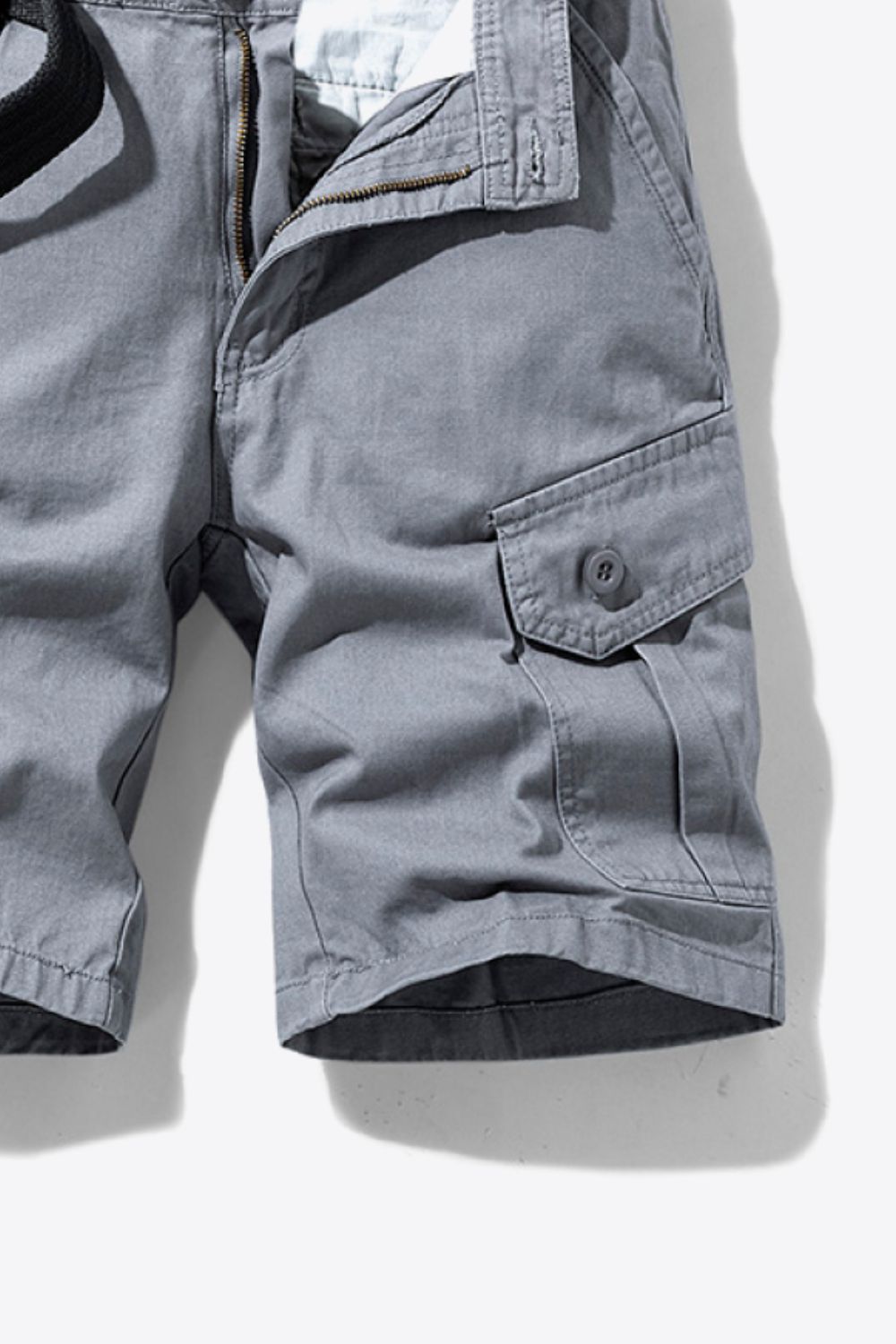 Belted Cargo Shorts