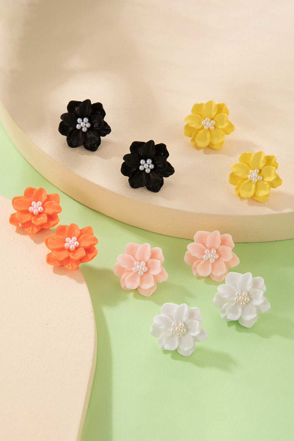Floral Stud Earrings