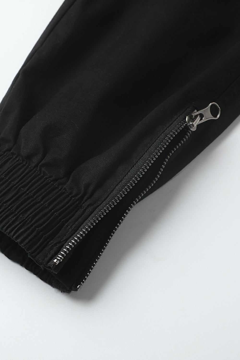 Drawstring Waist Cargo Joggers with Pockets