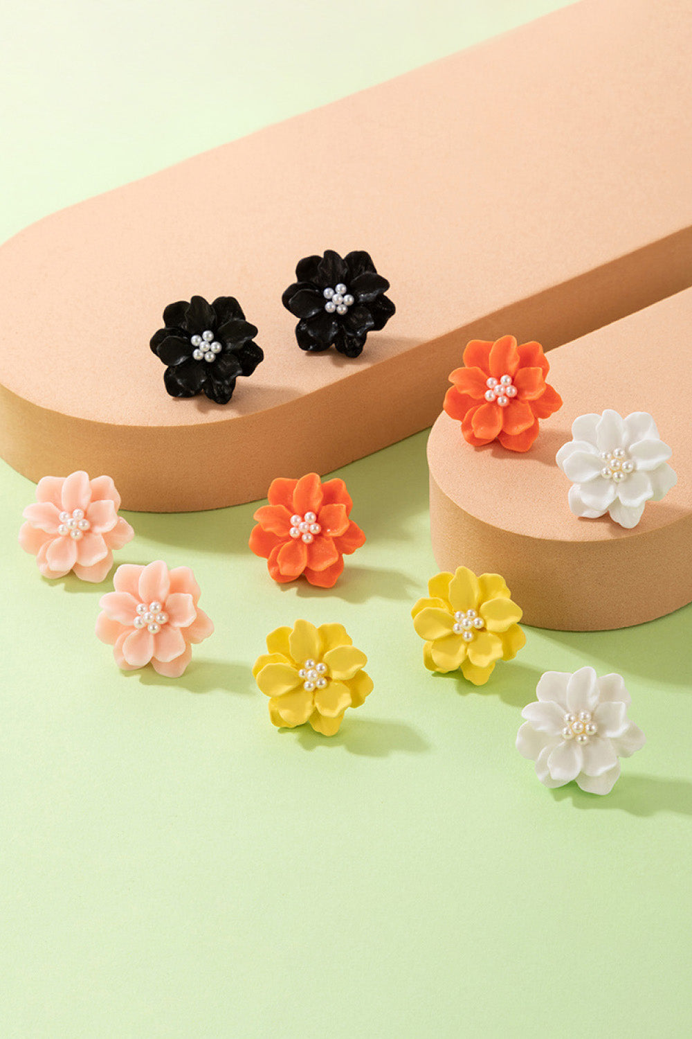 Floral Stud Earrings