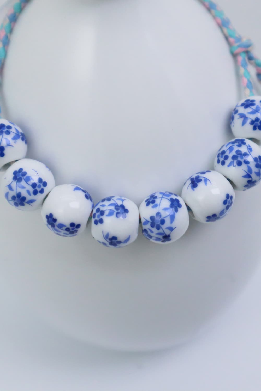 Hand-Drawing Ceramic Bead Bracelet