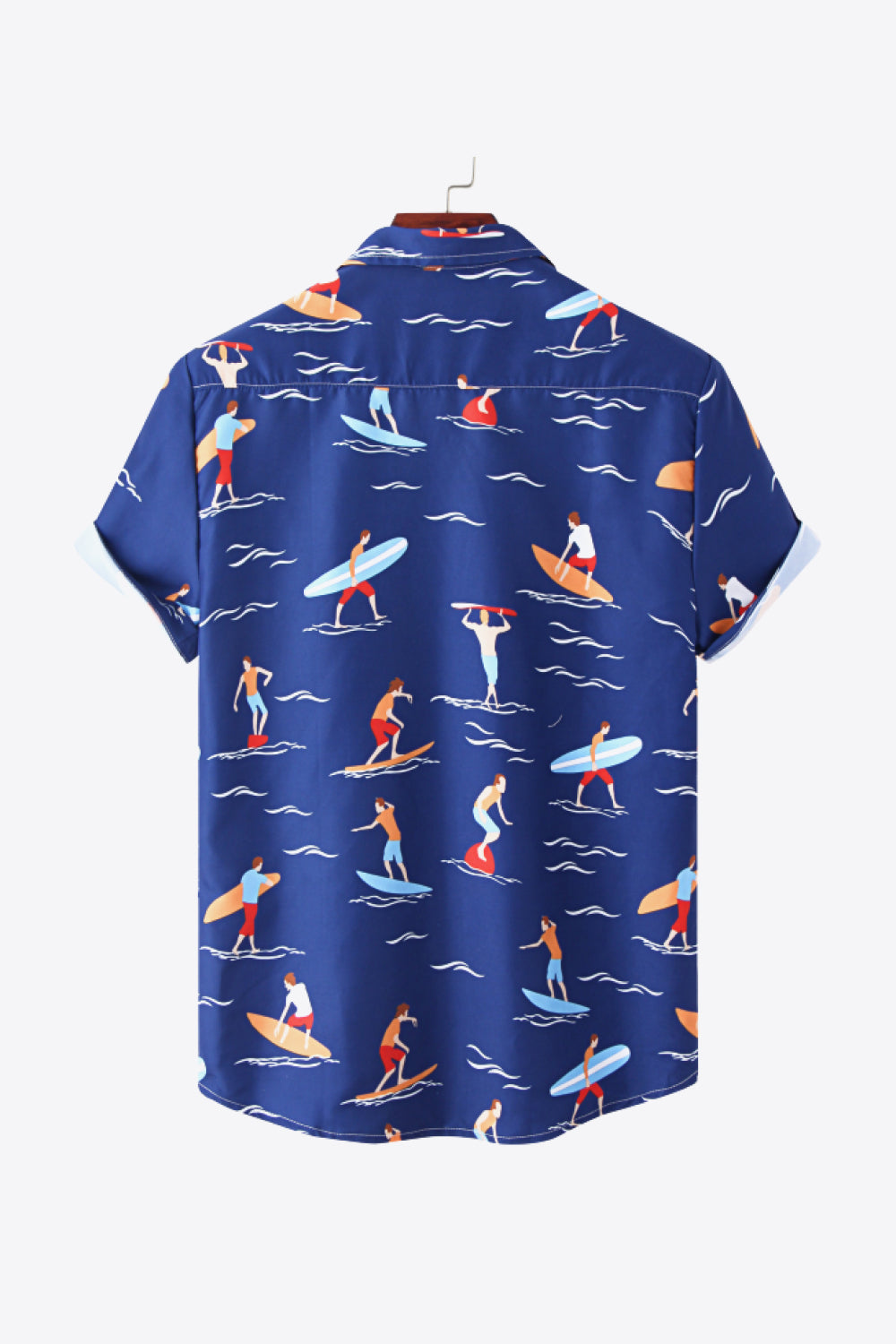 Full Size Take a Vacation Printed Short Sleeve Shirt