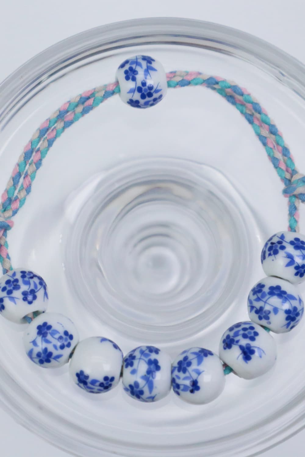 Hand-Drawing Ceramic Bead Bracelet
