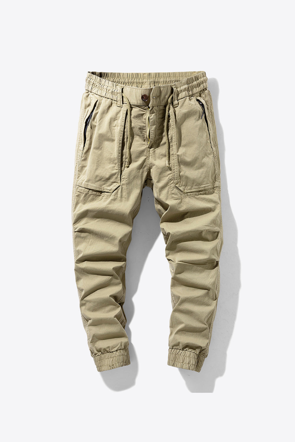 Drawstring Waist Joggers