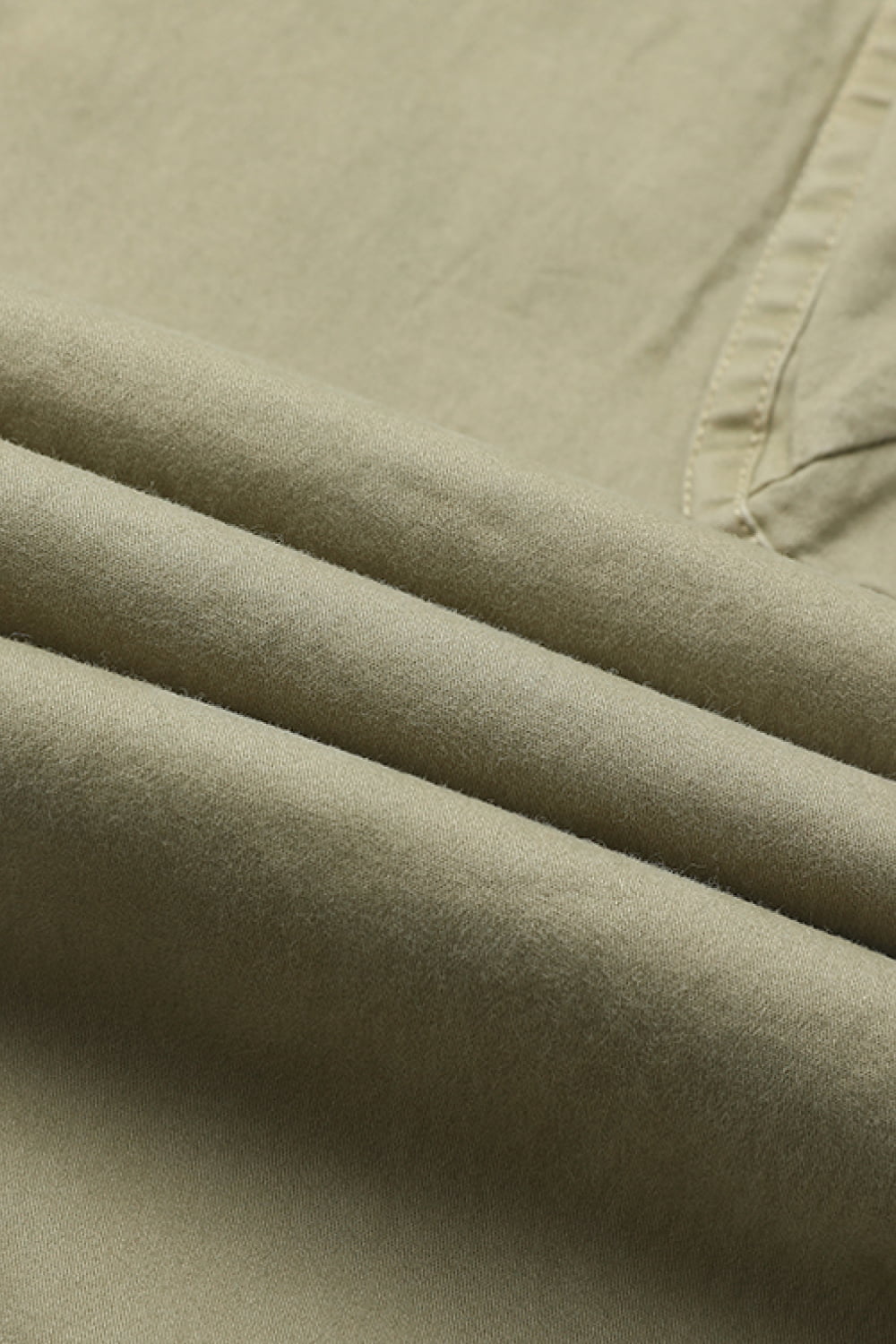 Drawstring Waist Cargo Jogger Pants