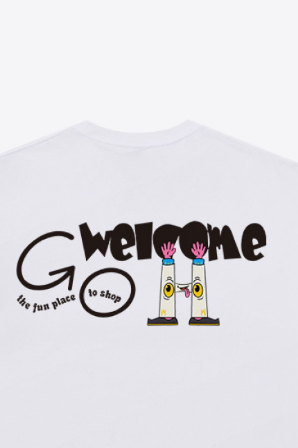 Graphic Dropped Shoulder Cotton T-Shirt