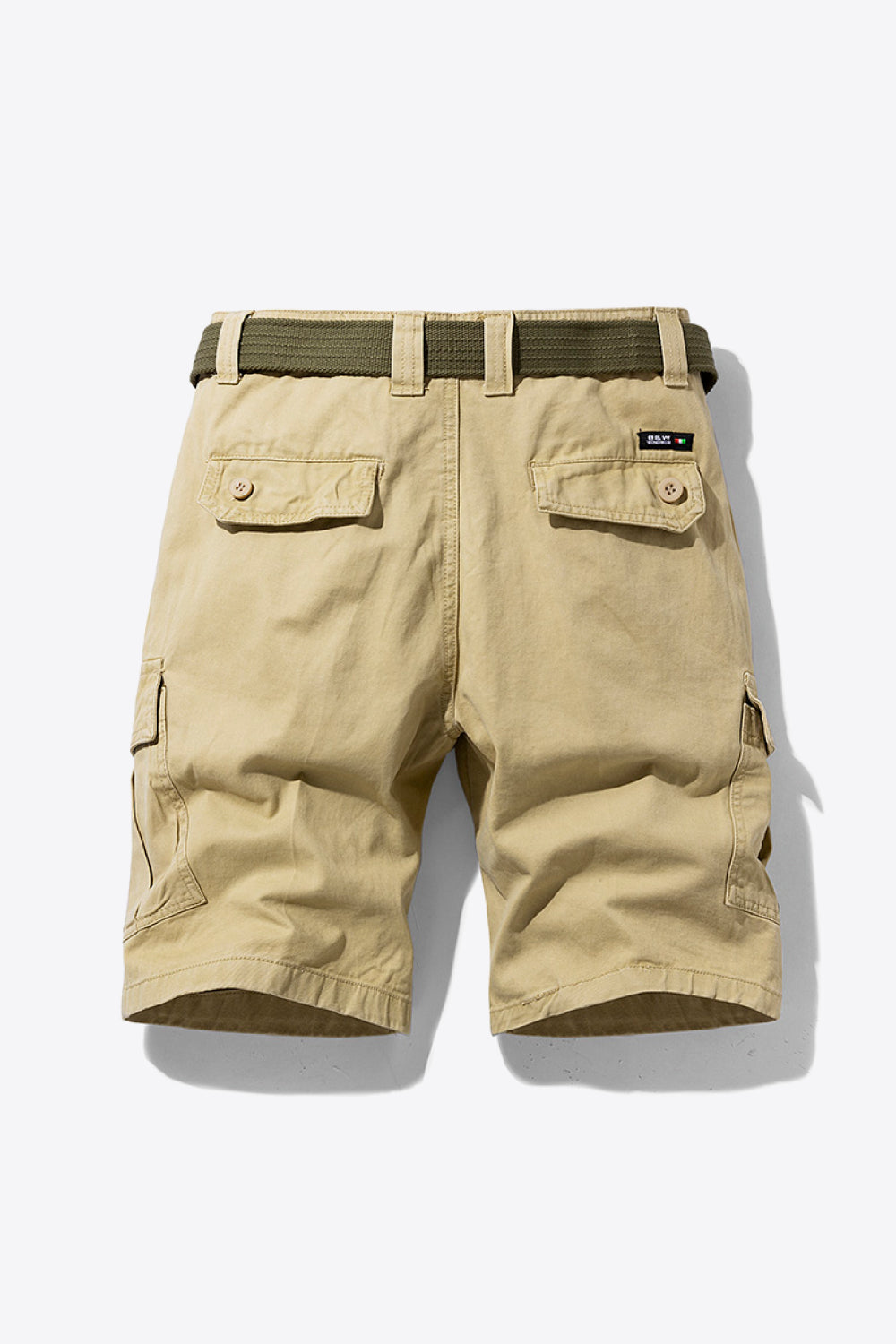 Belted Cargo Shorts