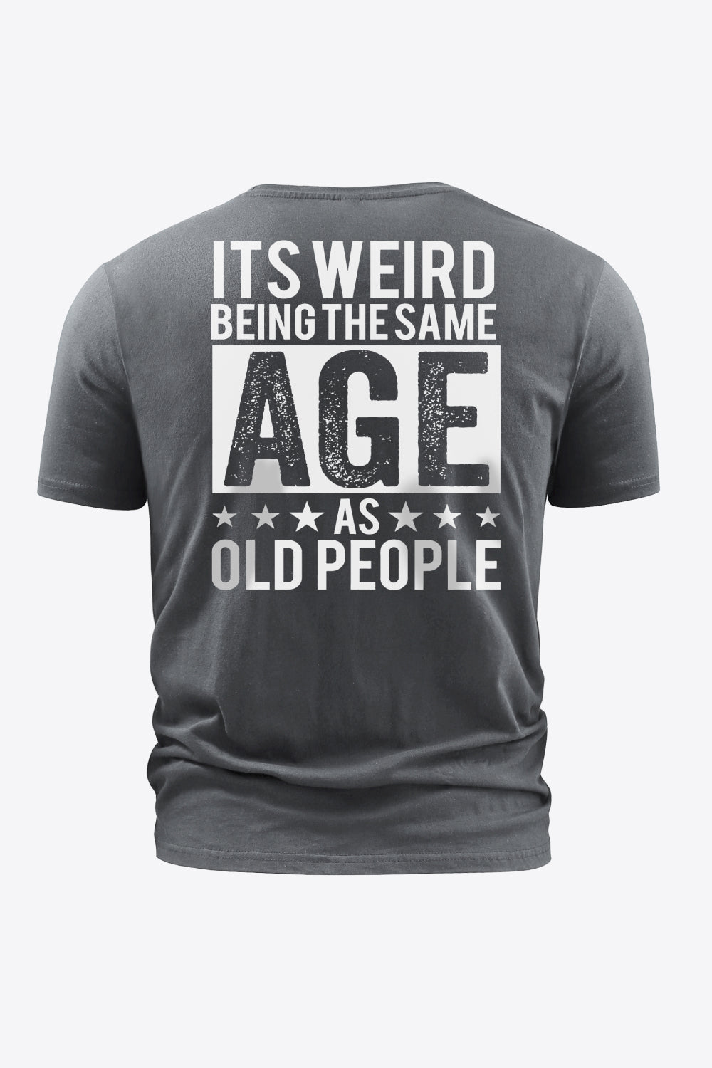 Slogan Graphic Short Sleeve T-Shirt