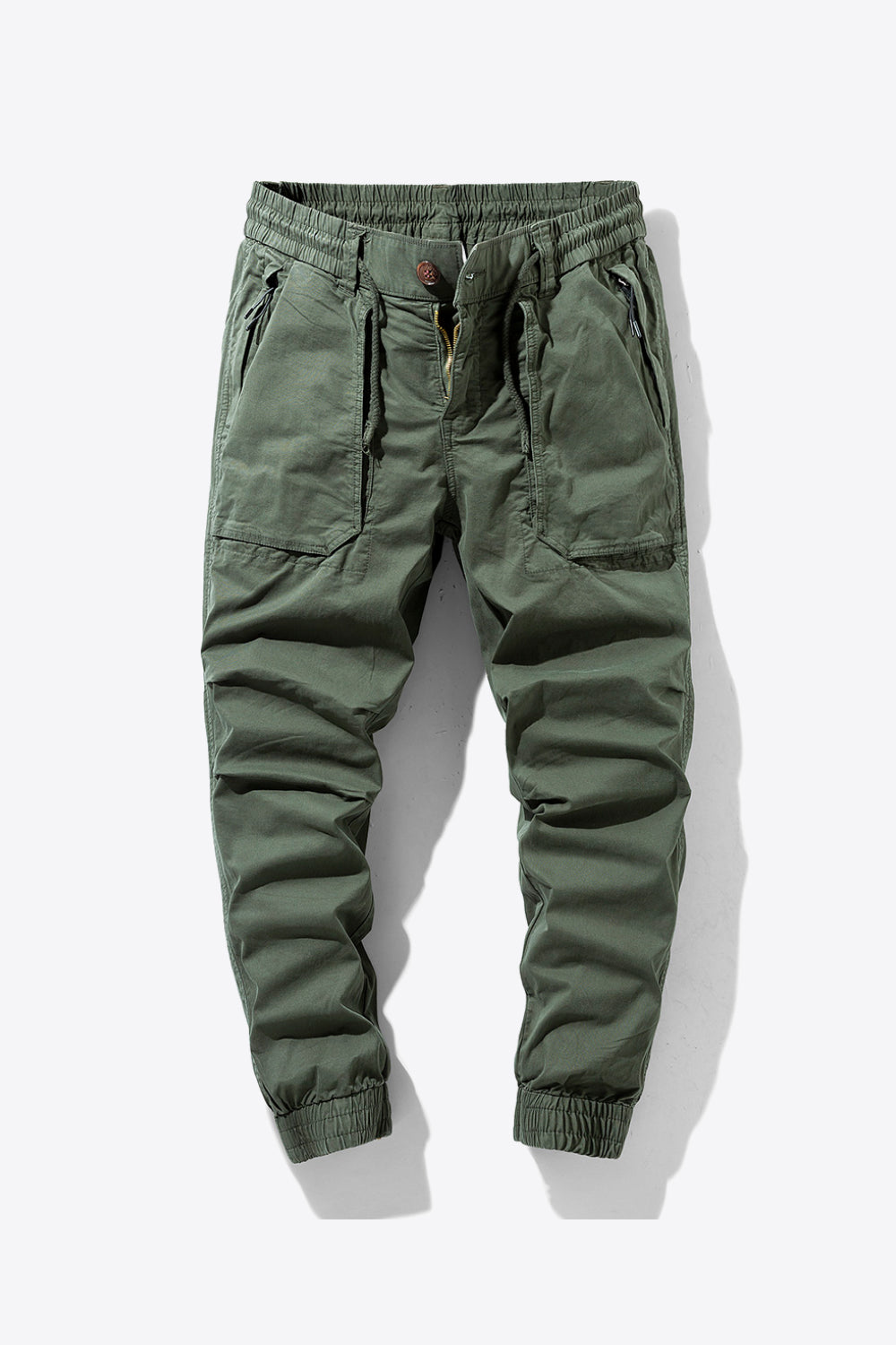 Drawstring Waist Joggers
