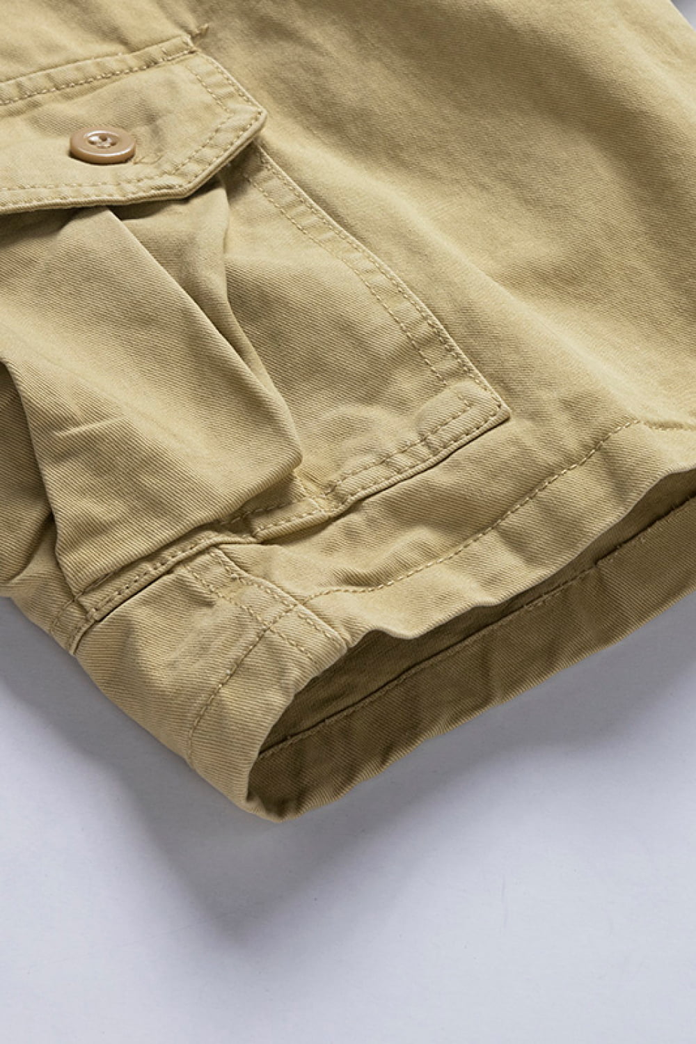 Belted Cargo Shorts