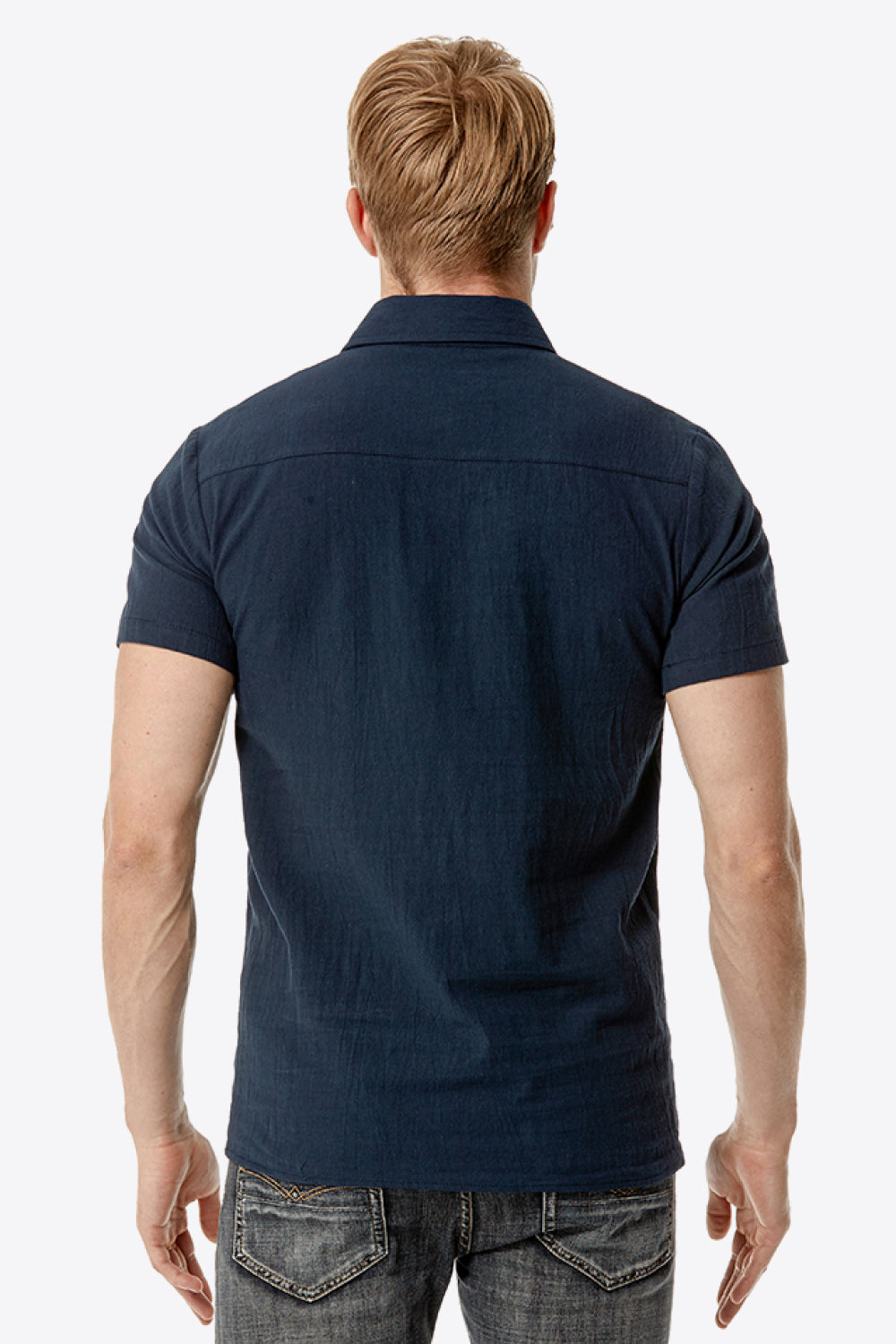 Short Sleeve Polo Shirt with Pocket