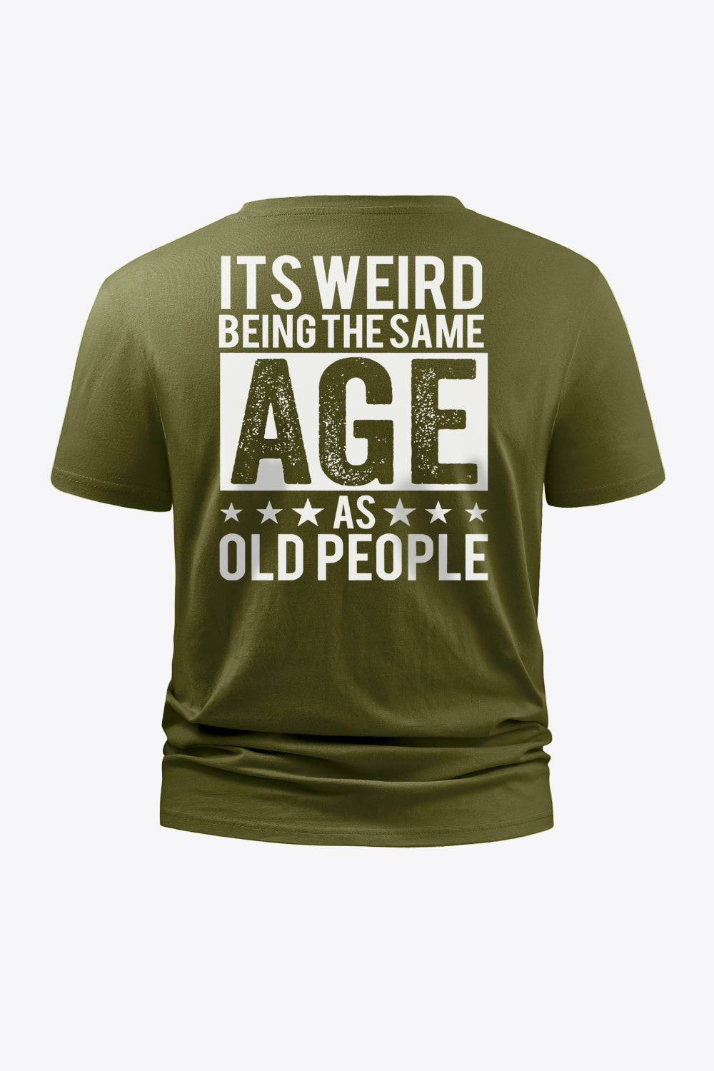 Slogan Graphic Short Sleeve T-Shirt