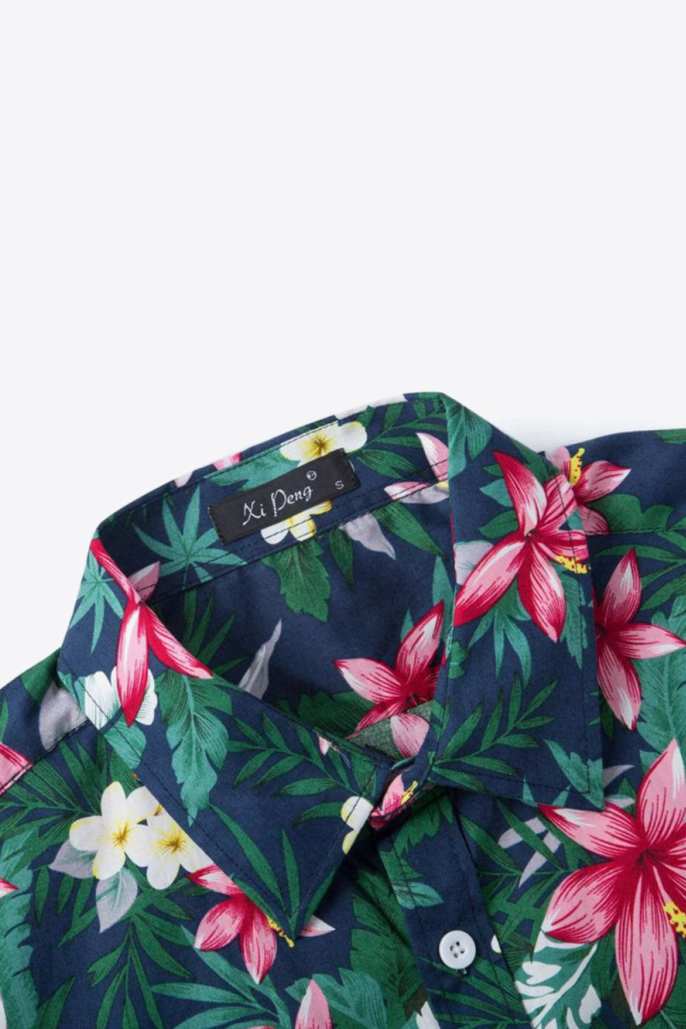 Vacation Style Floral Beach Shirt