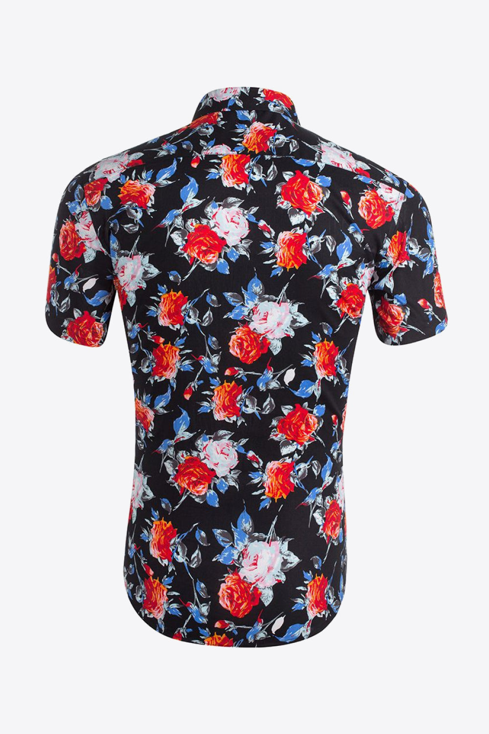 Vacation Style Floral Beach Shirt