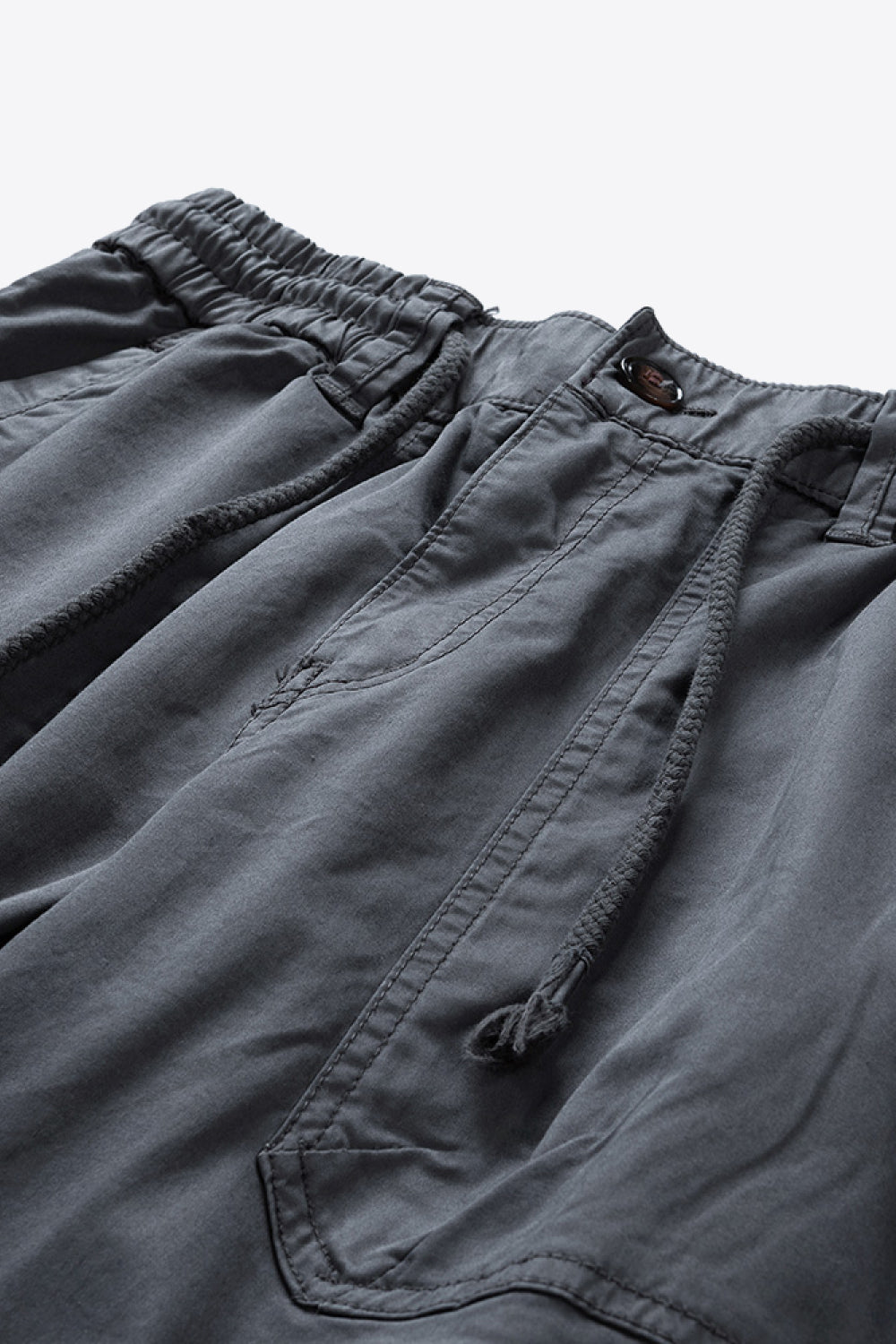 Drawstring Waist Joggers