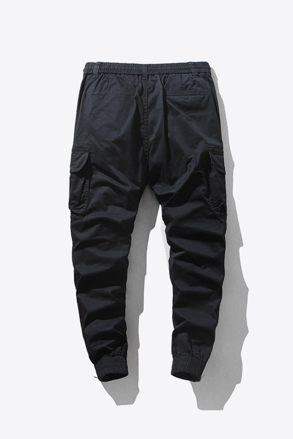Drawstring Waist Cargo Jogger Pants
