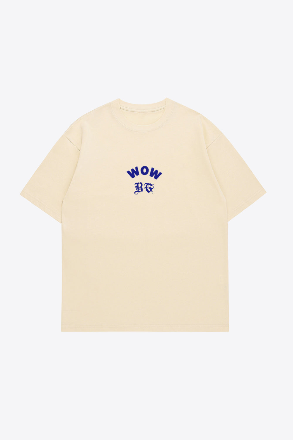 Graphic Round Neck Cotton Tee Shirt