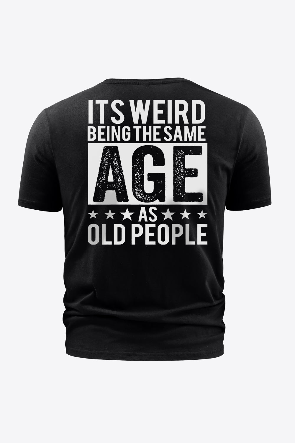 Slogan Graphic Short Sleeve T-Shirt