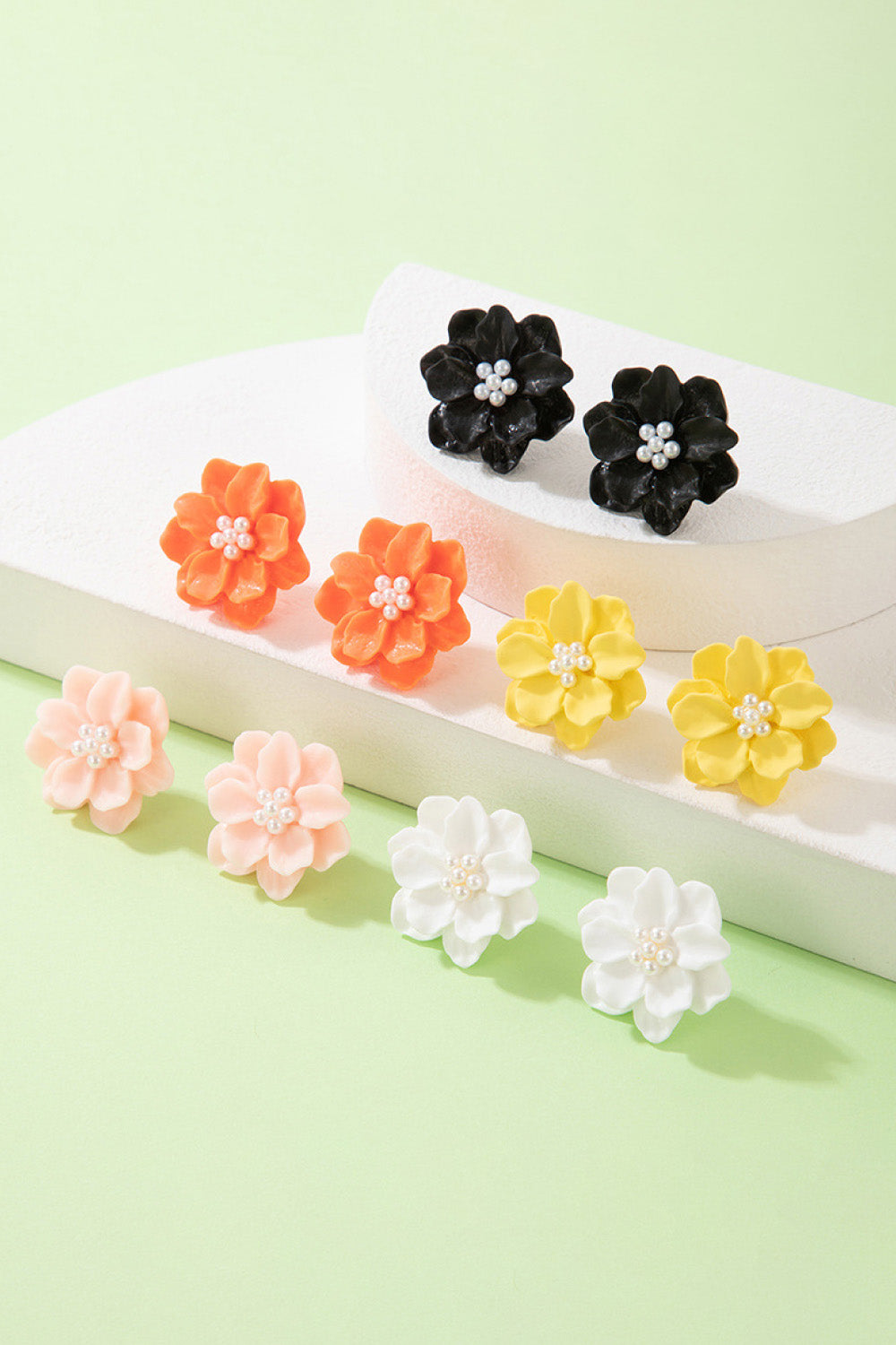 Floral Stud Earrings