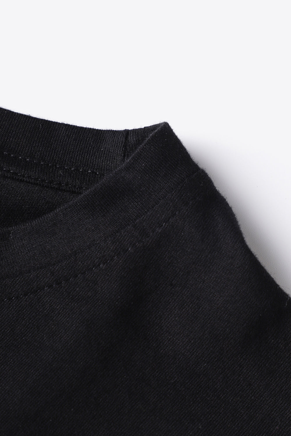 Slogan Graphic Cotton Tee Shirt