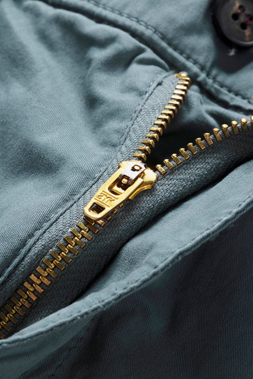 Graphic Drawstring Waist Cargo Shorts