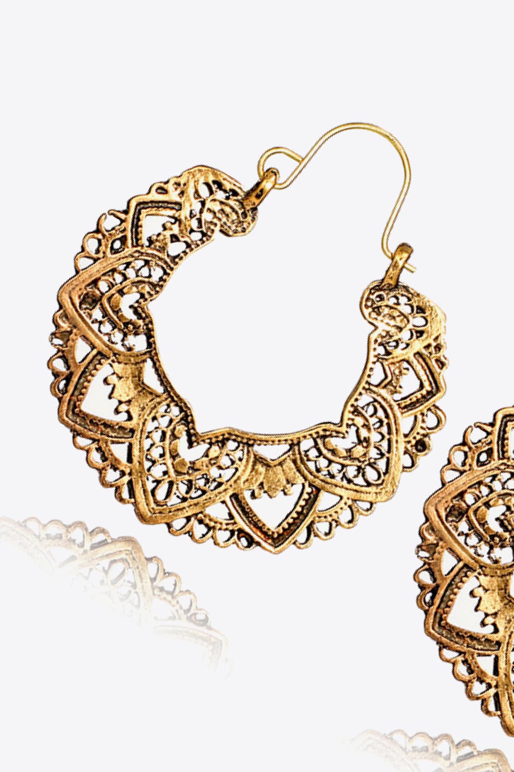 Vintage Style Zinc Alloy Dangle Earrings