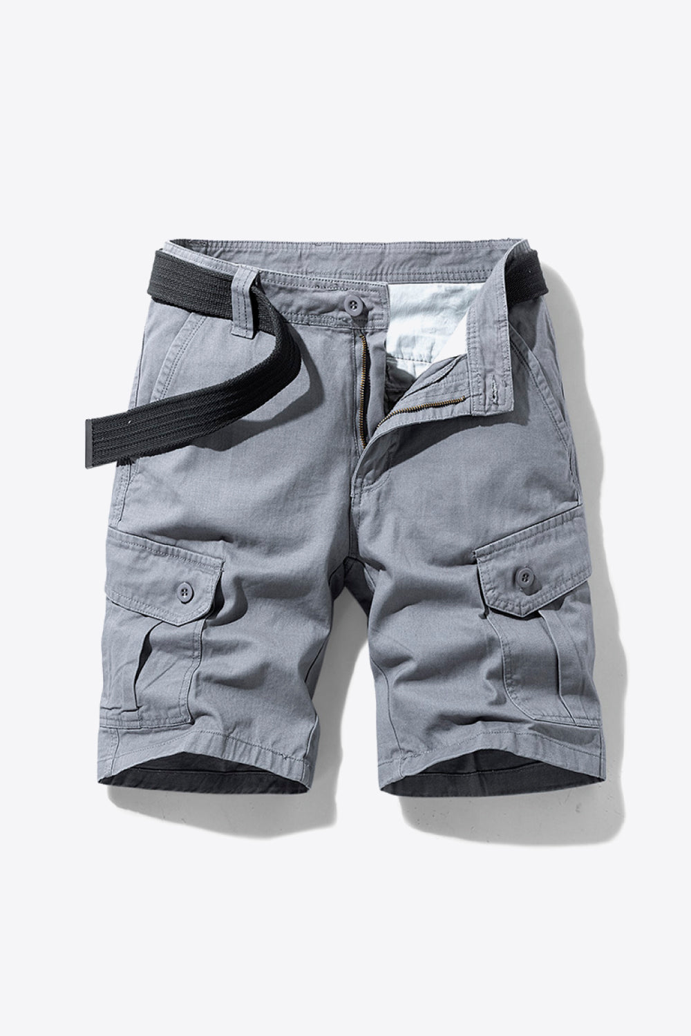 Belted Cargo Shorts