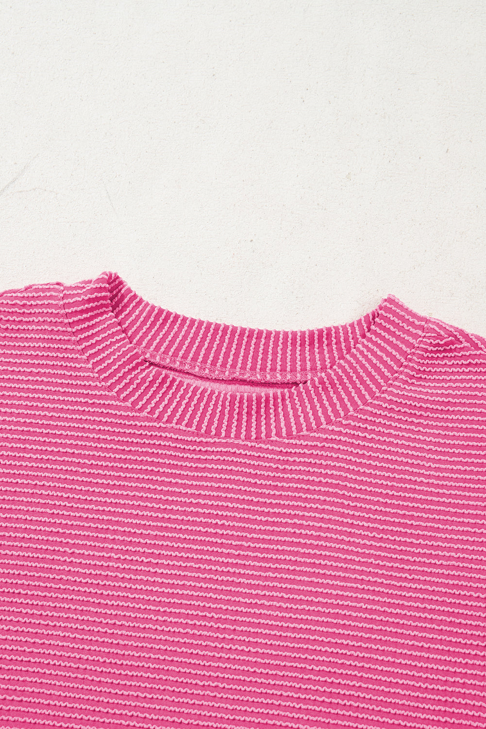 Toadstool Plain Corded Mock Neck T Shirt - Kustom Kreations Goods
