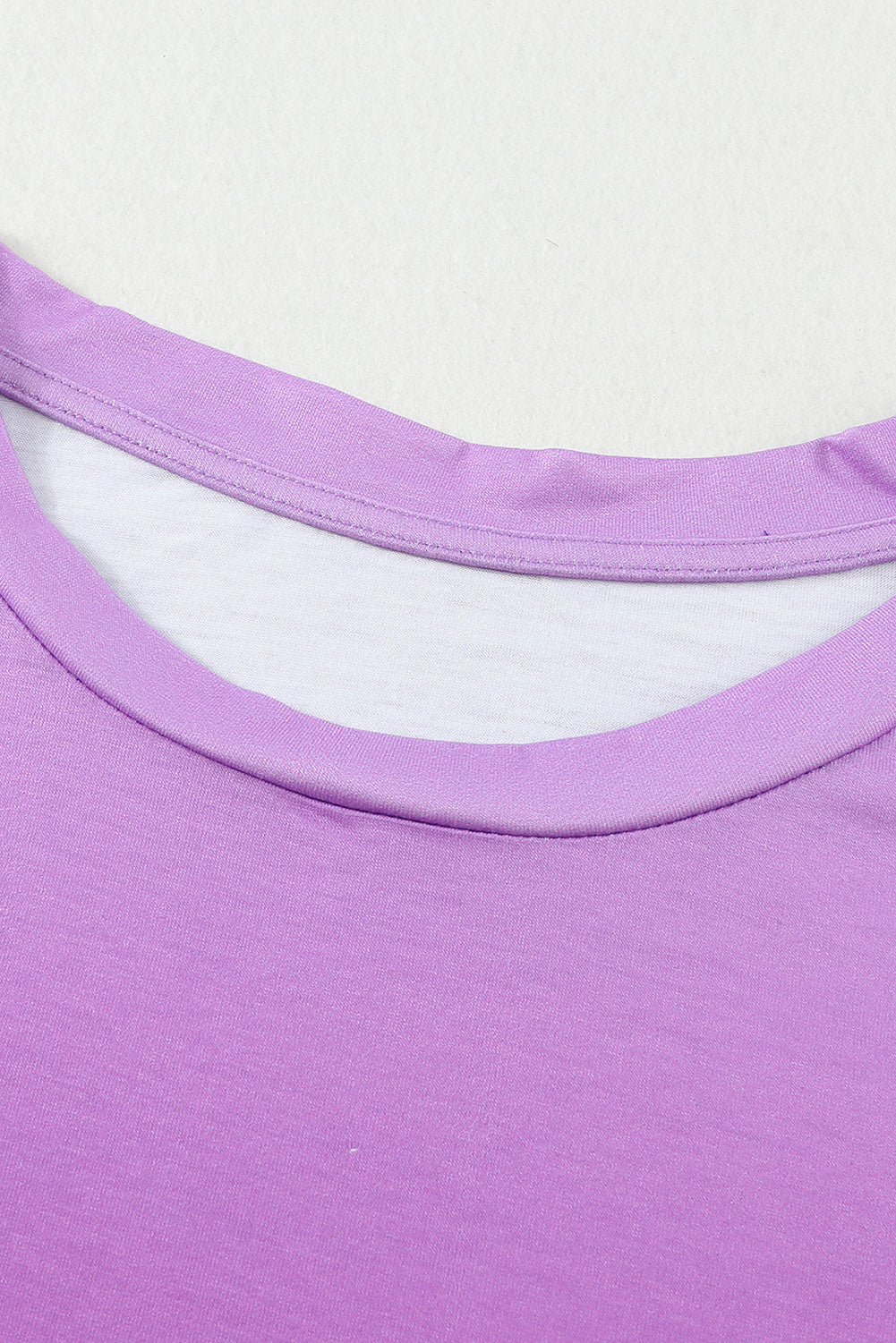 Ombre Green Short Sleeve Crew Neck T Shirt with Pocket