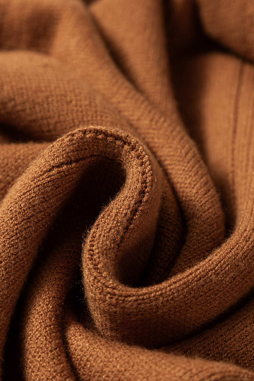 Straw Yellow Ribbed Detail Solid Color Mini Sweater Dress - Kustom Kreations Goods